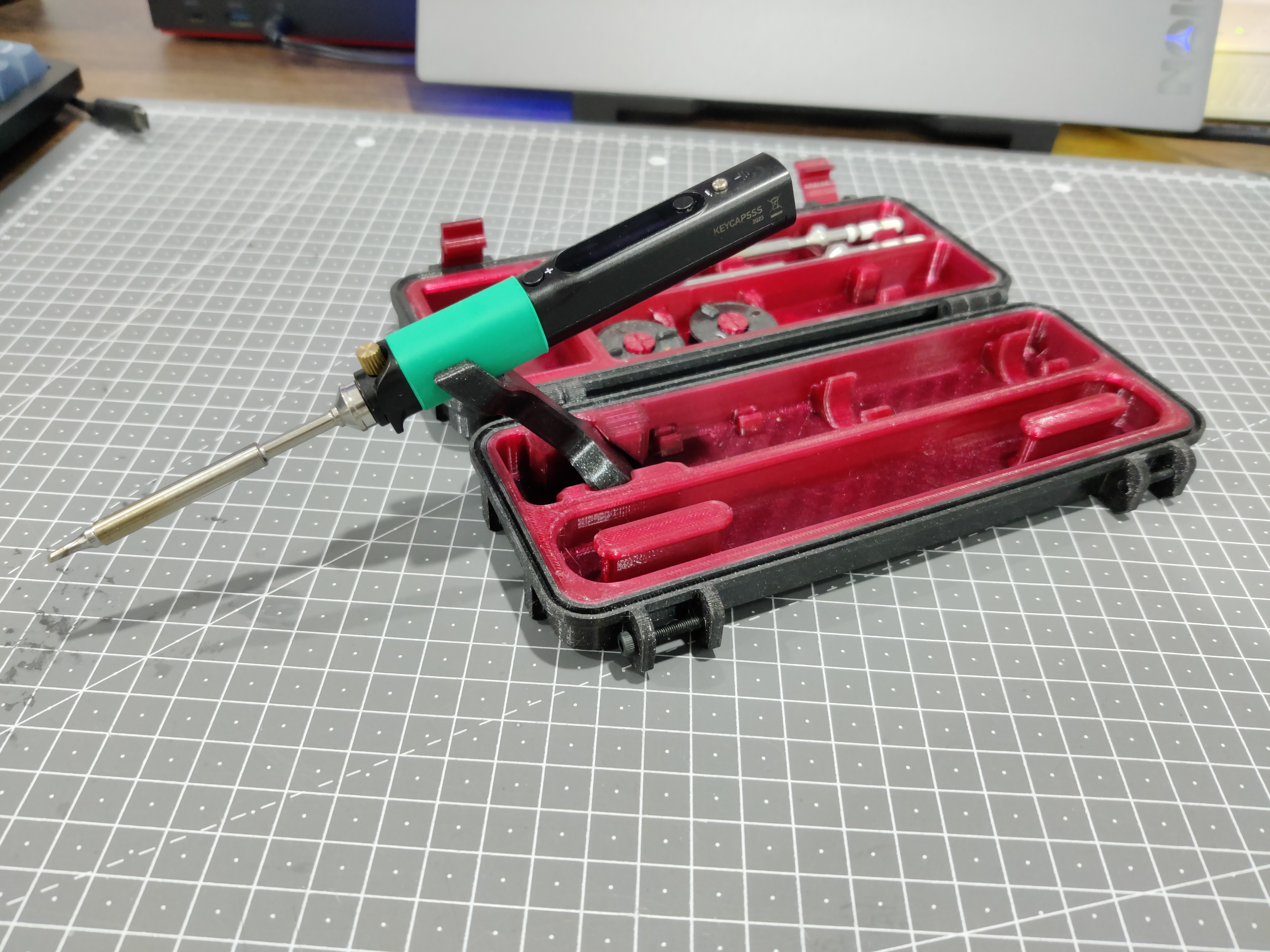 Pinecil Holder for Portable Soldering Iron Case