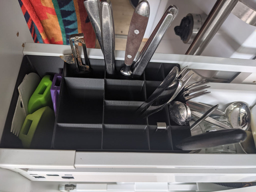 Ikea Maximera 20cm Drawer organizer by Mattes | Download free STL model ...