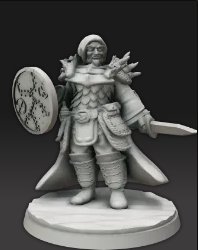 dnd mini dwarf