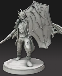 dnd mini demon