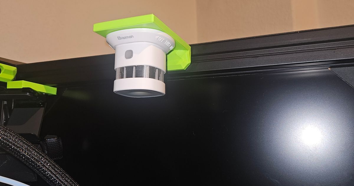 Heiman smoke detector 3030 by DOA | Download free STL model ...