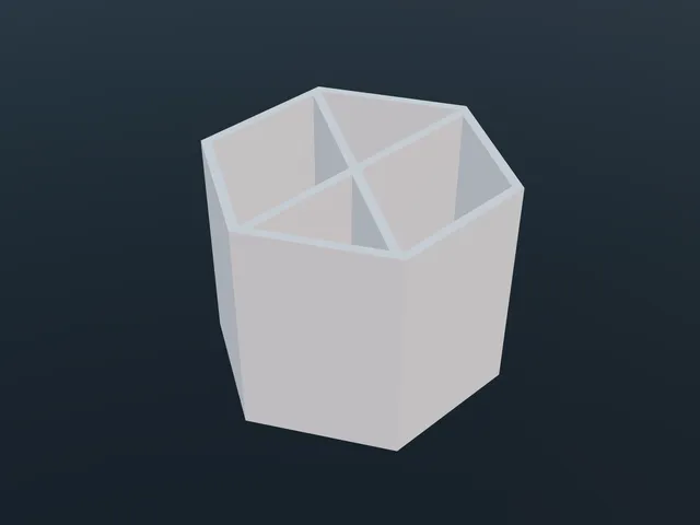 Hexagon Utensil/Cutlery Holder