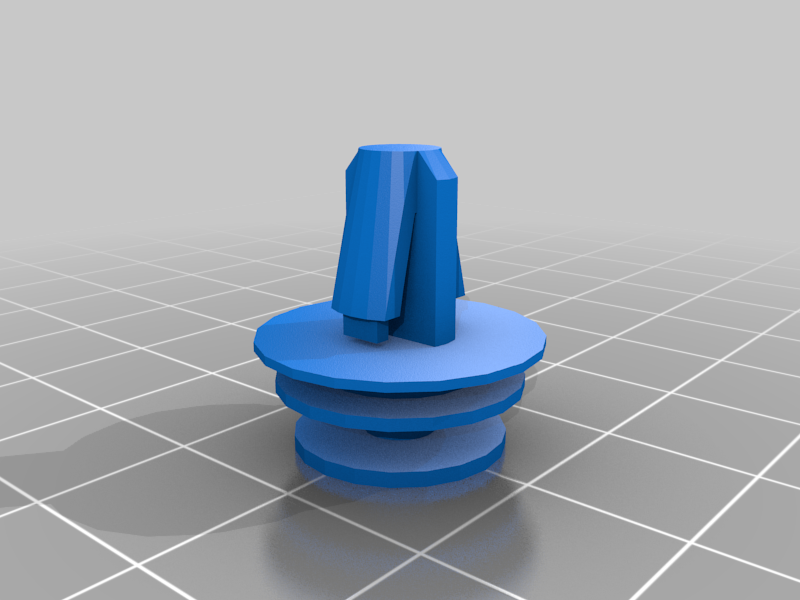 Nissan Door Panel Trim Clips by muchtall Download free STL model