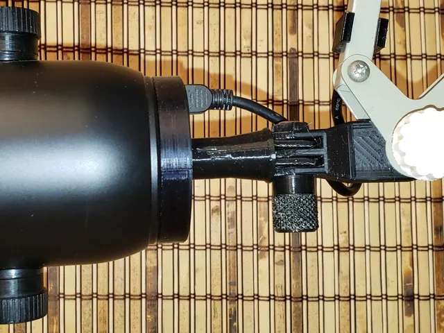 Blue Yeti 5/8" Mic to GoPro-Style Mount Adapter