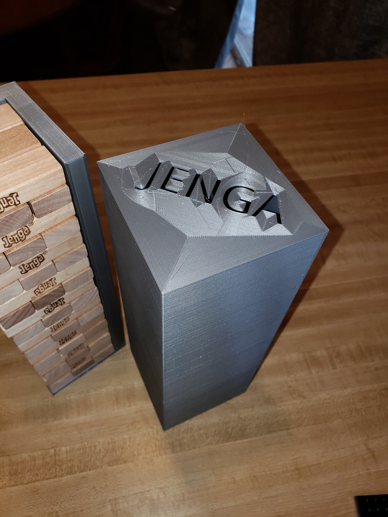 Jenga Sleeve by muchtall Download free STL model