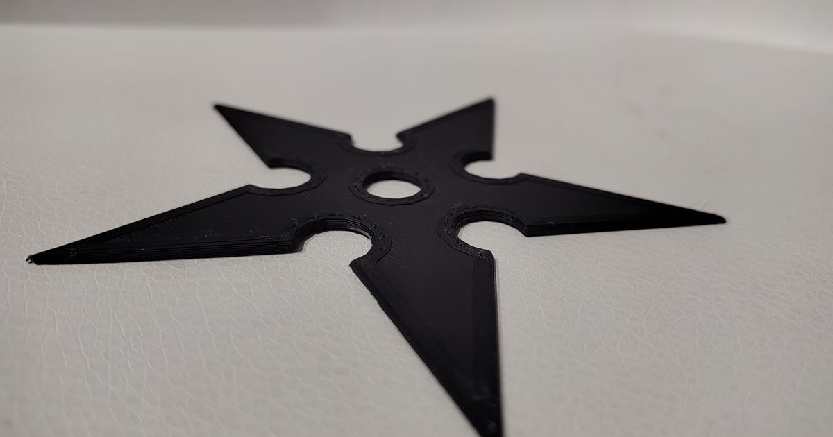 Ninja star by Cuberia | Download free STL model | Printables.com