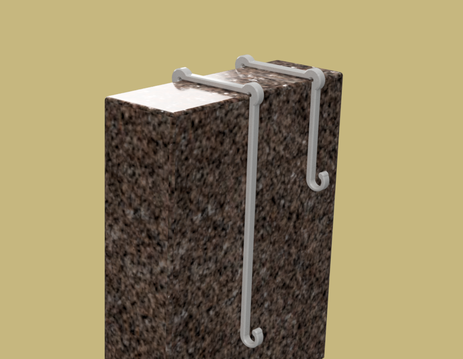 Halfwall towelhook