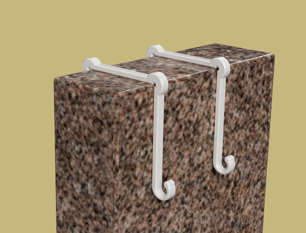 Halfwall towelhook — miniatura 3