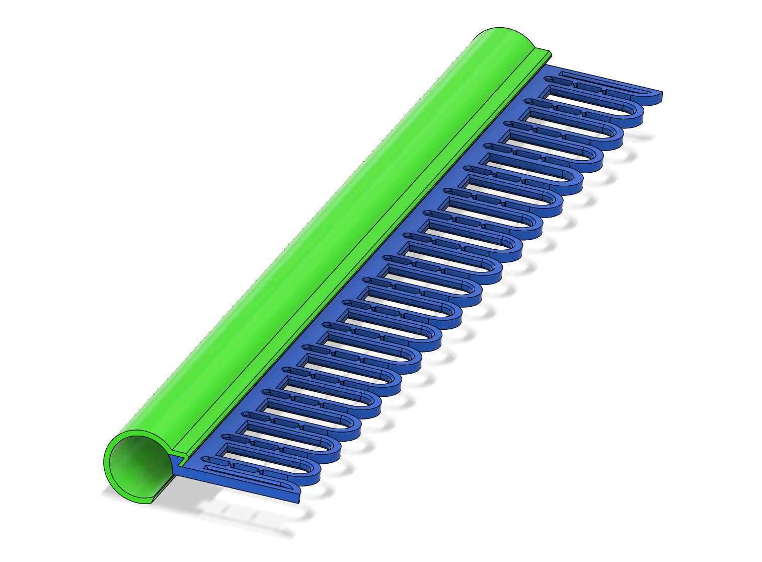 Sock clips for vertical drying rack