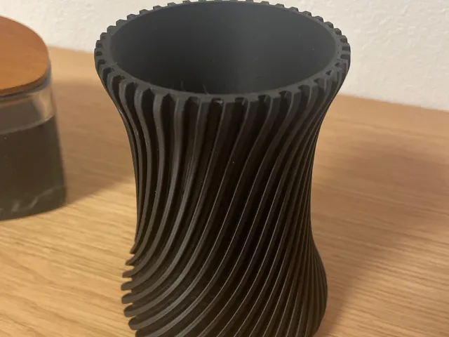 Spiral vase or jar
