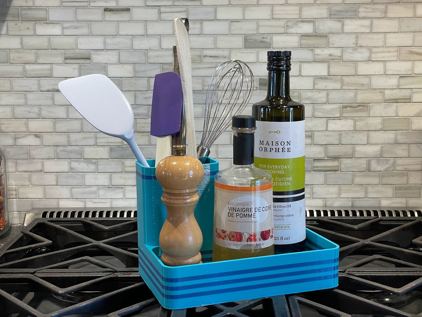 Countertop kitchen organizer
