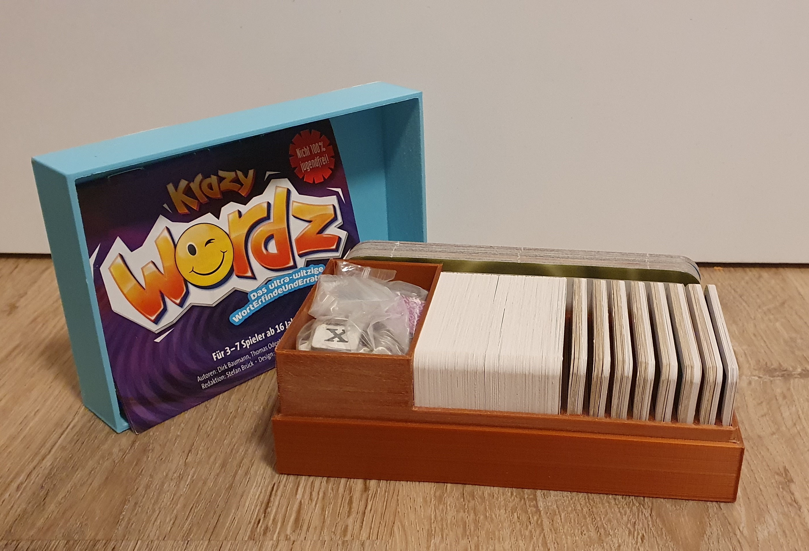 Krazy Wordz Board Game Box