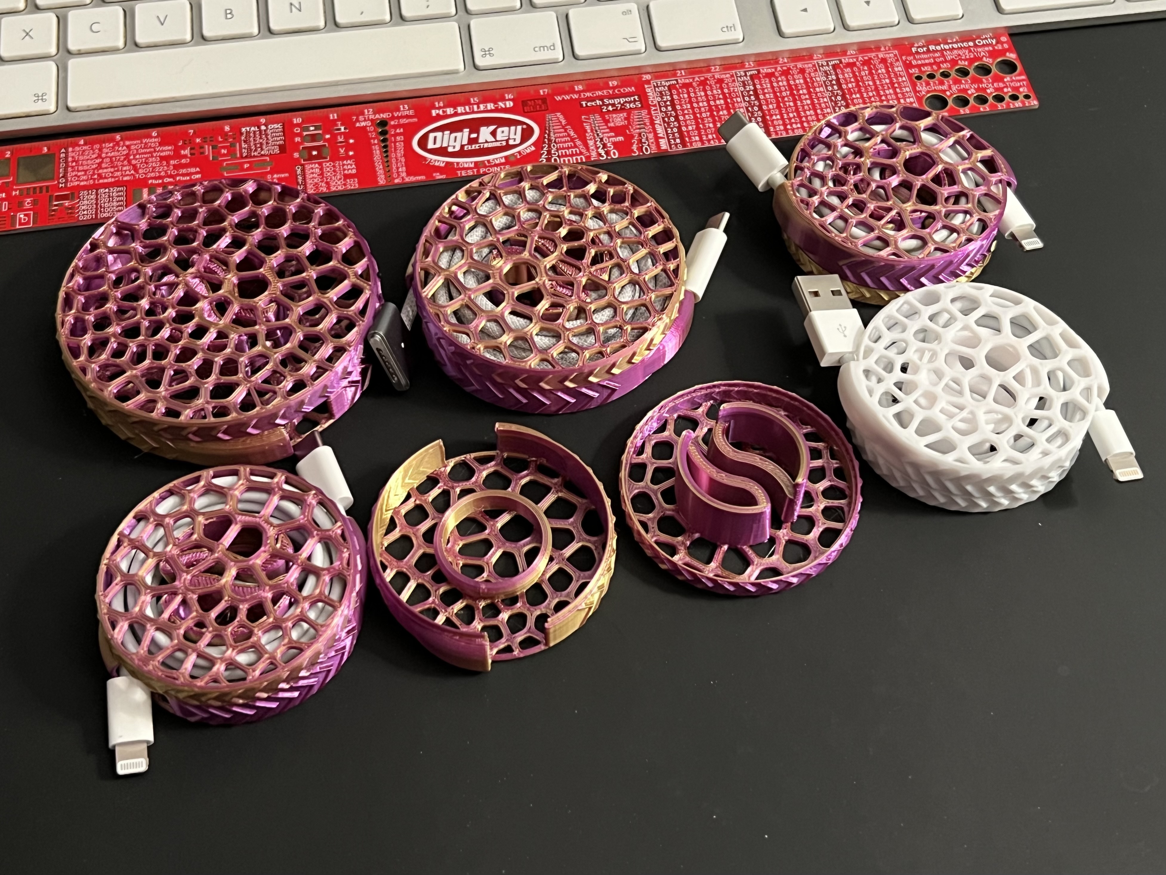Charging Cable Winder Organizer