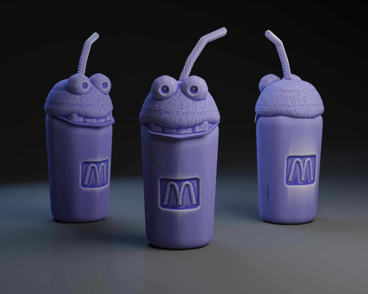 McDonalds Grimace Shake. by Peter Farell Download free STL model