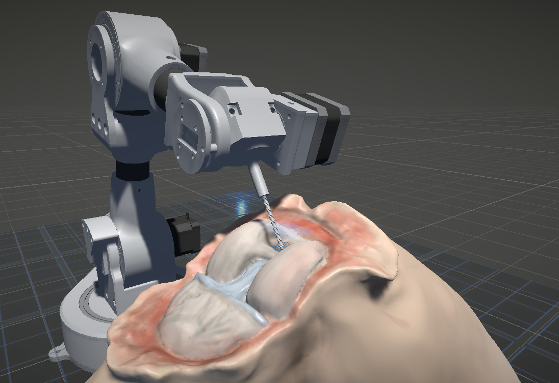 drilling robotic arm (4 DOF)