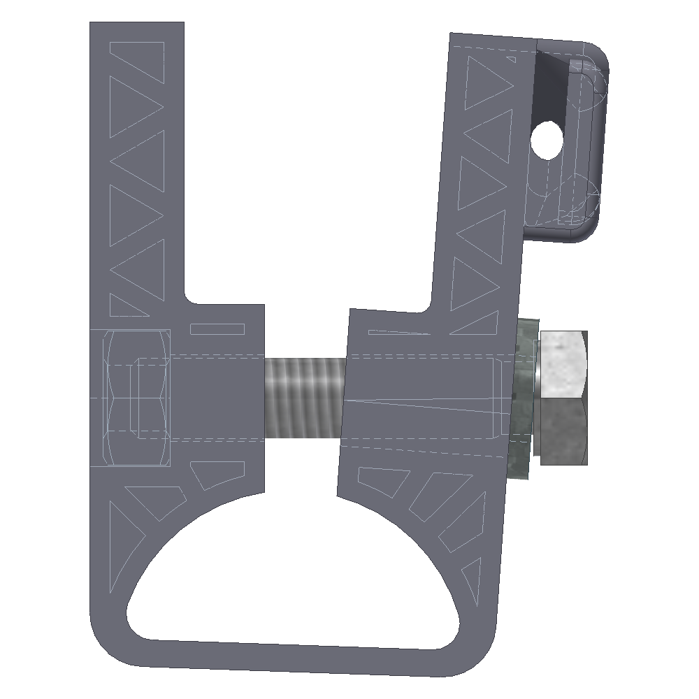Christmas lights bracket by sbleeker download free stl model