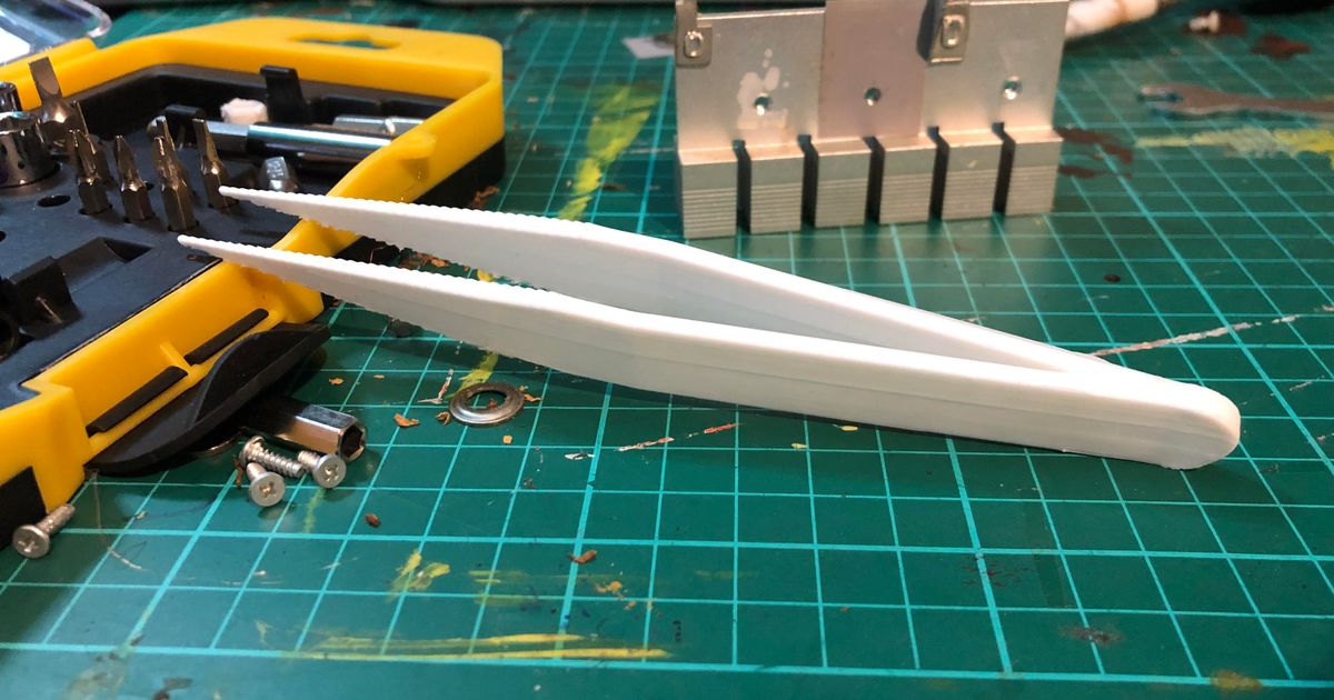 Tweezers/Forceps by Snomp Download free STL model