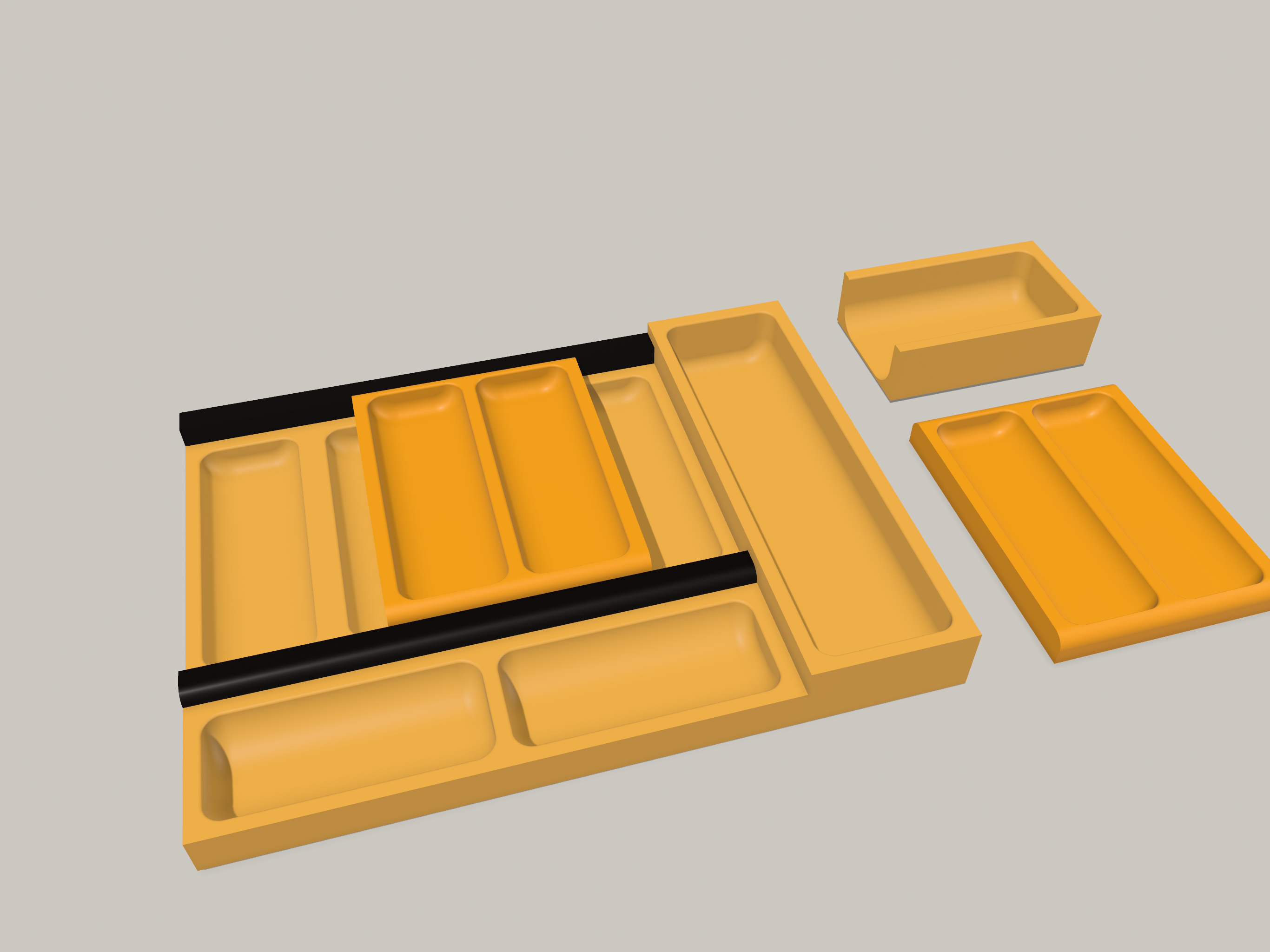 Sliding Cutlery Organizer