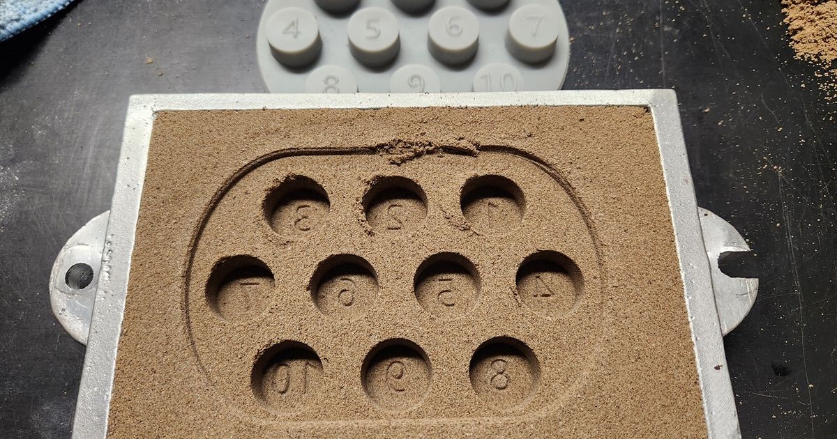 Sand Casting Draft Calibration Test Model by jmone Download free