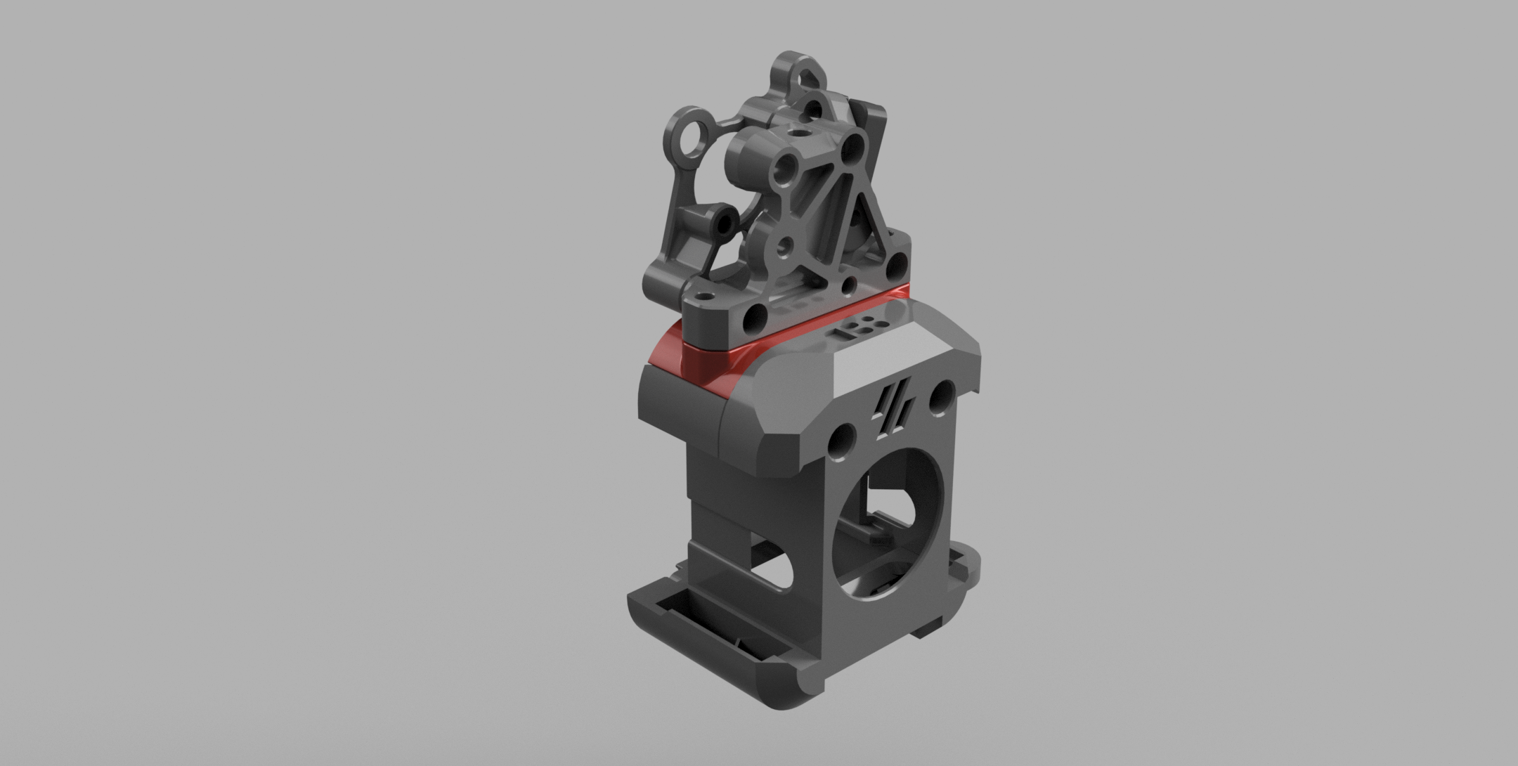 ProtoXtruder mount for Dragon Burner v8