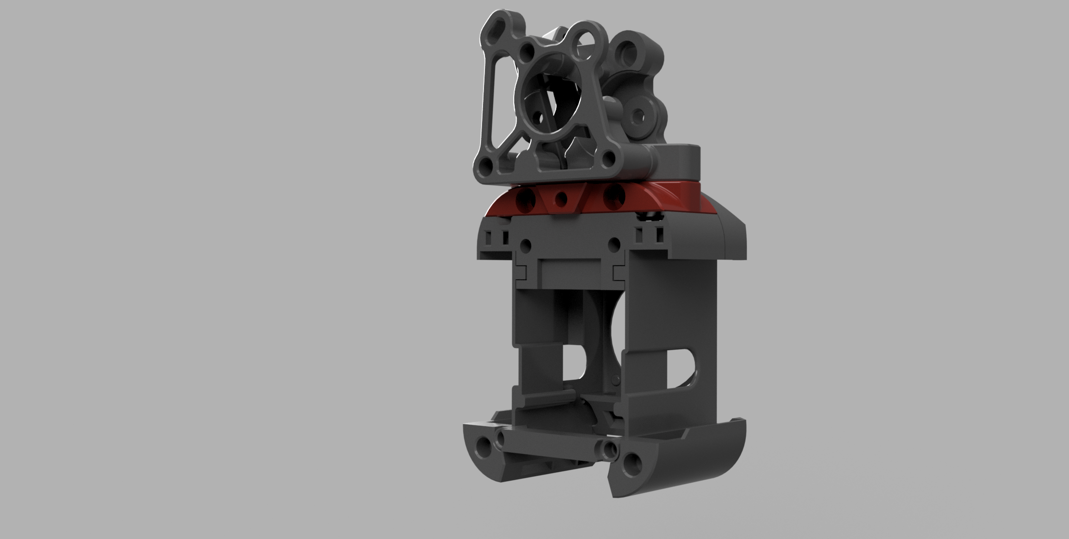 ProtoXtruder mount for Dragon Burner v8 by TechX Download free STL