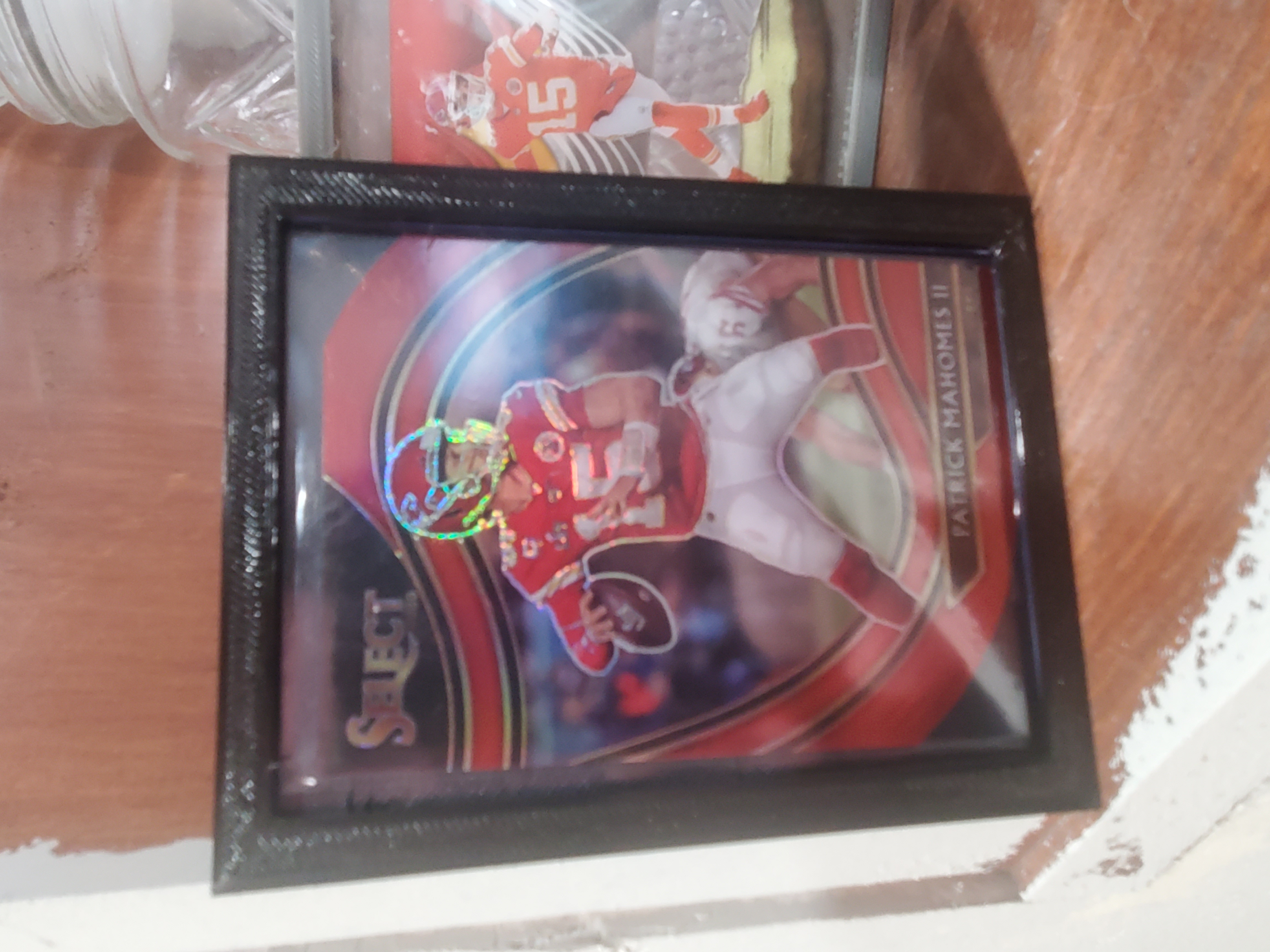Slide-In Toploader Trading Card Frame Pallet Style