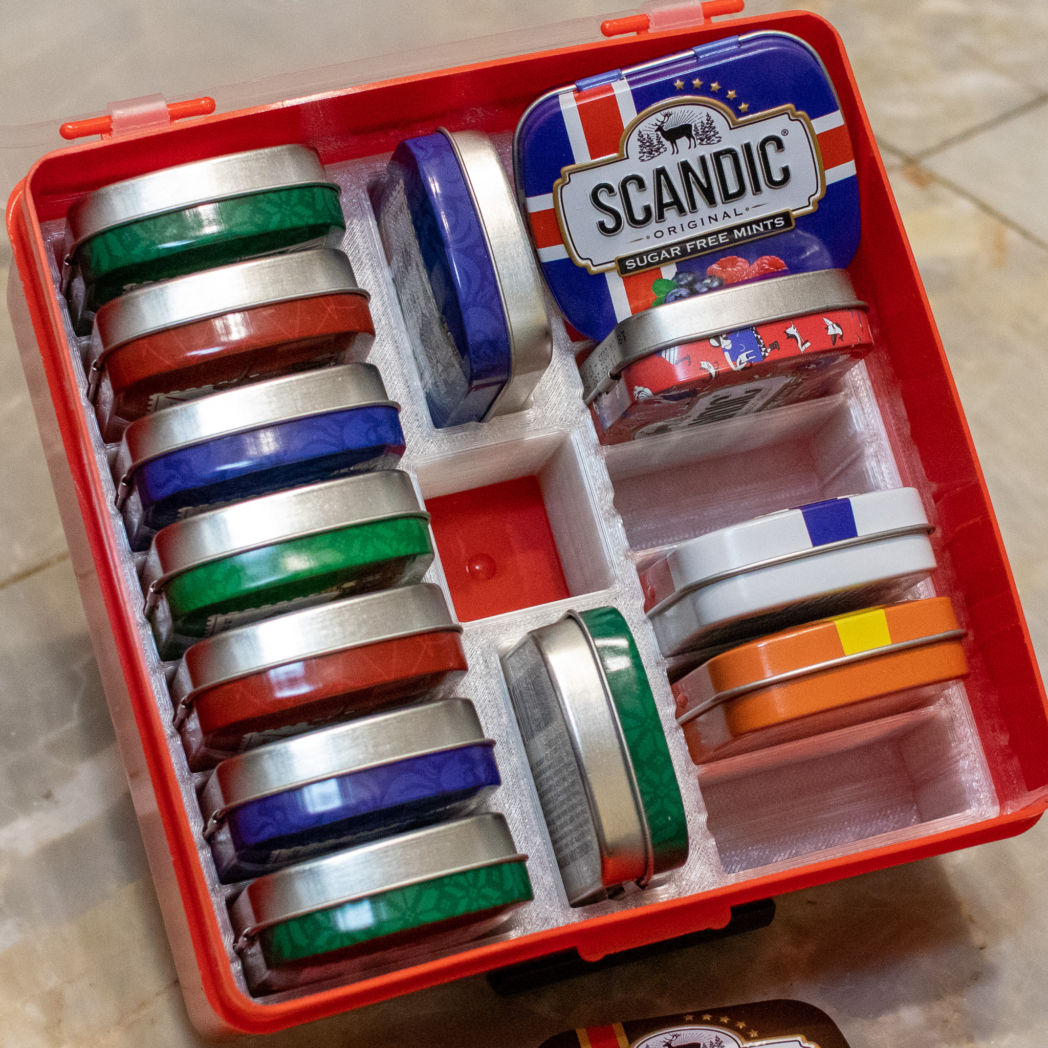 Scandic inlay for Tek-a-tek Org 8 oganizer
