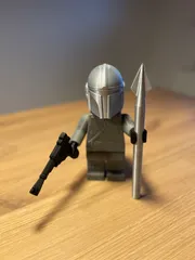 Beskar Spear for Big Bricks Mandalorian