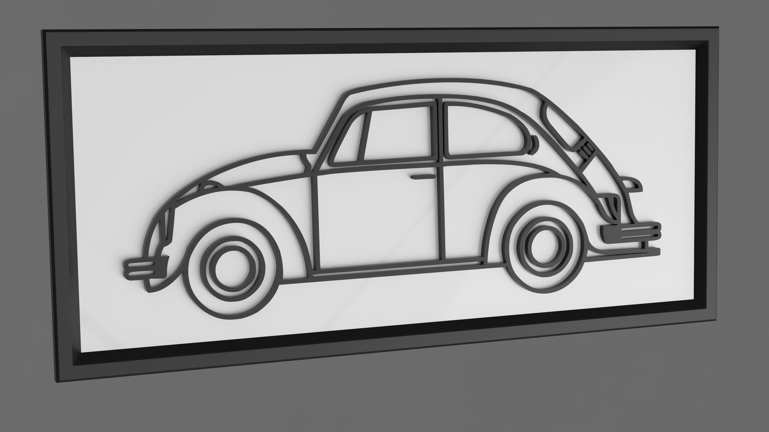 Gift card Volkswagen Beetle