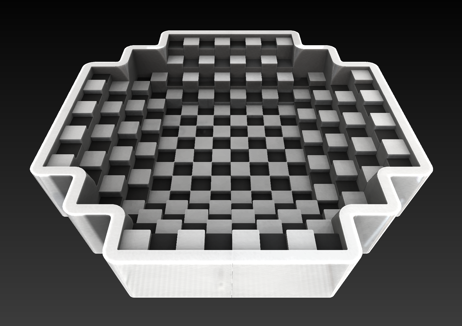 Four-player chess, 3D CAD Model Library