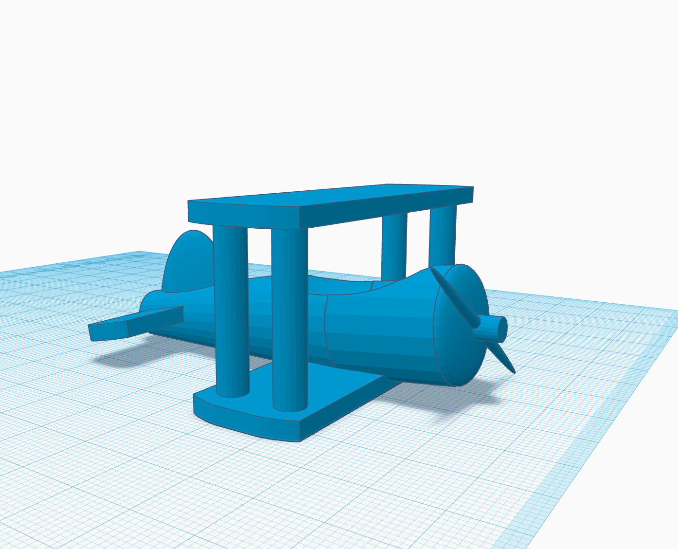 Airplane model (tinkercad) by prestpropotato Download free STL model