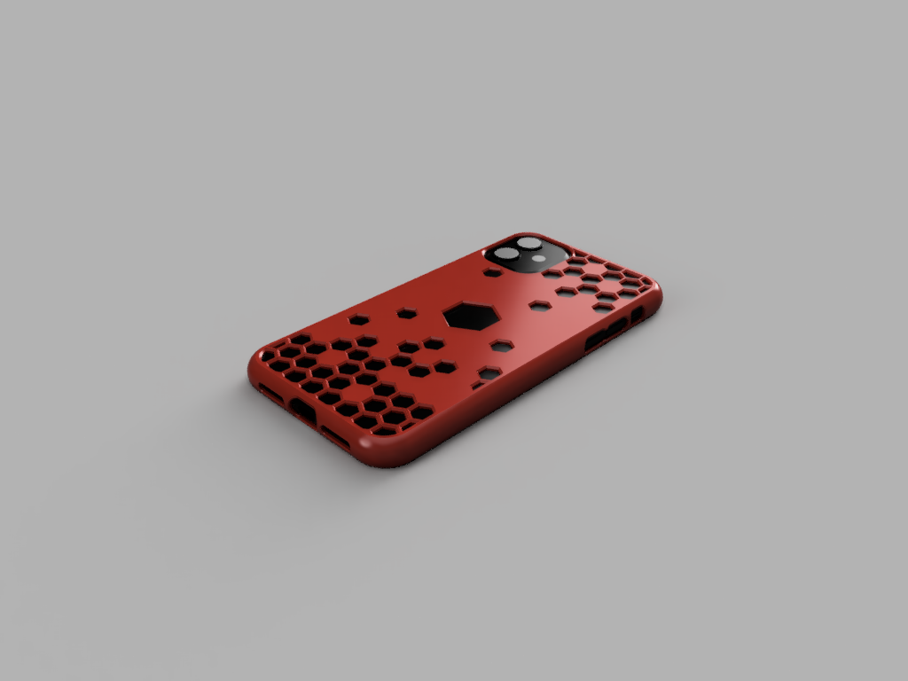 Iphone 11 Phone Case - Hexagons