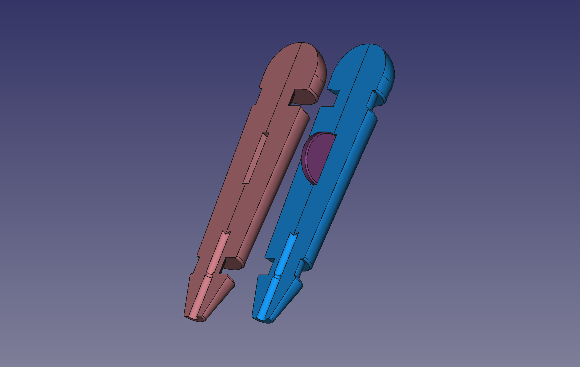 Miniatura 5 do modelo 3D Deburring Tool Handle