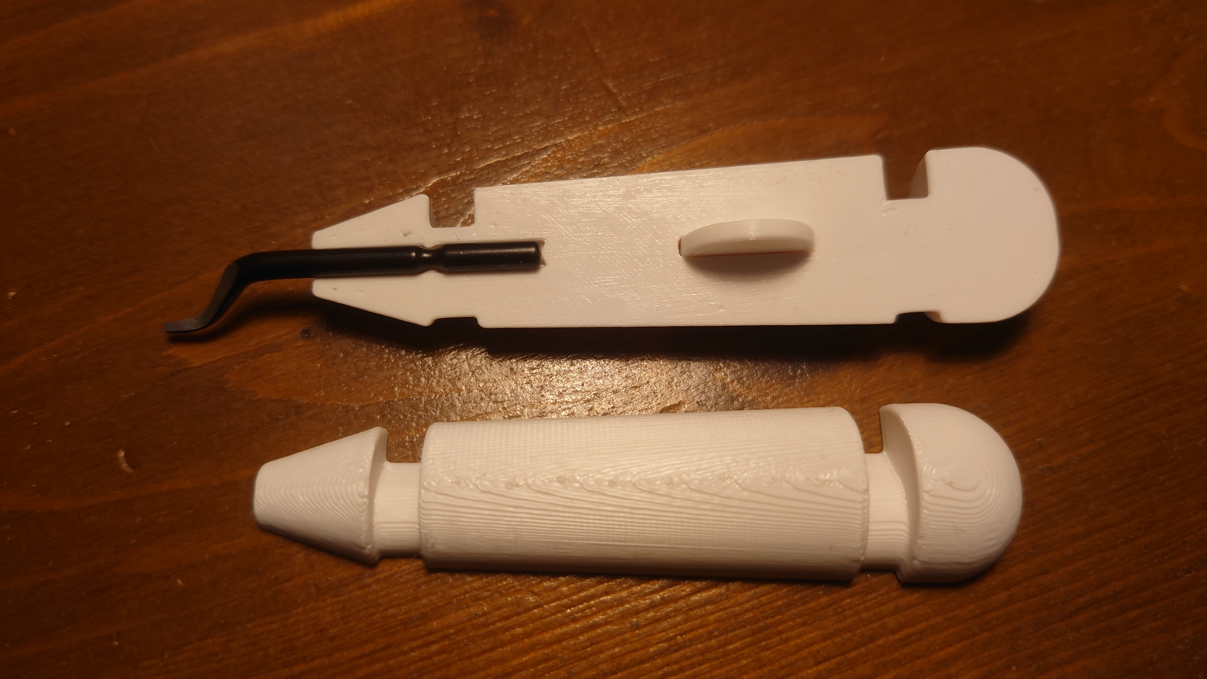 Miniatura 3 do modelo 3D Deburring Tool Handle