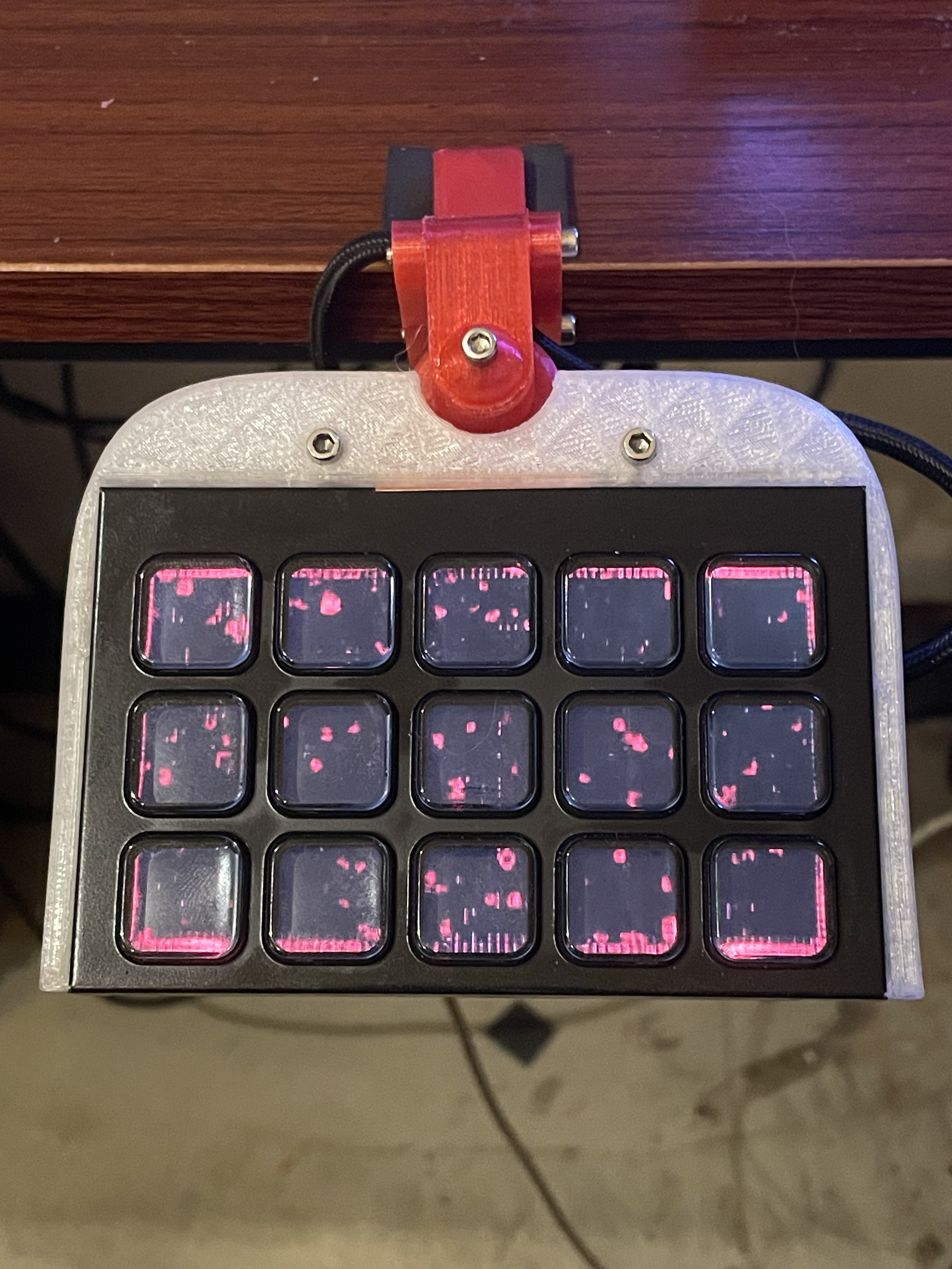 Stream Deck Module Hinging Desk Mount