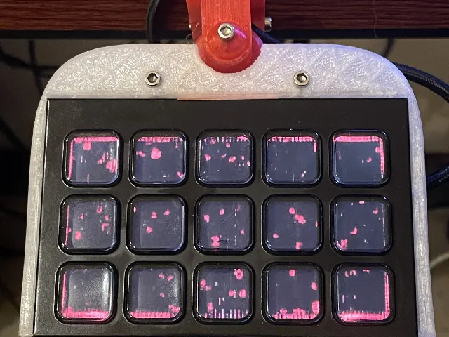 Stream Deck Module Hinging Desk Mount