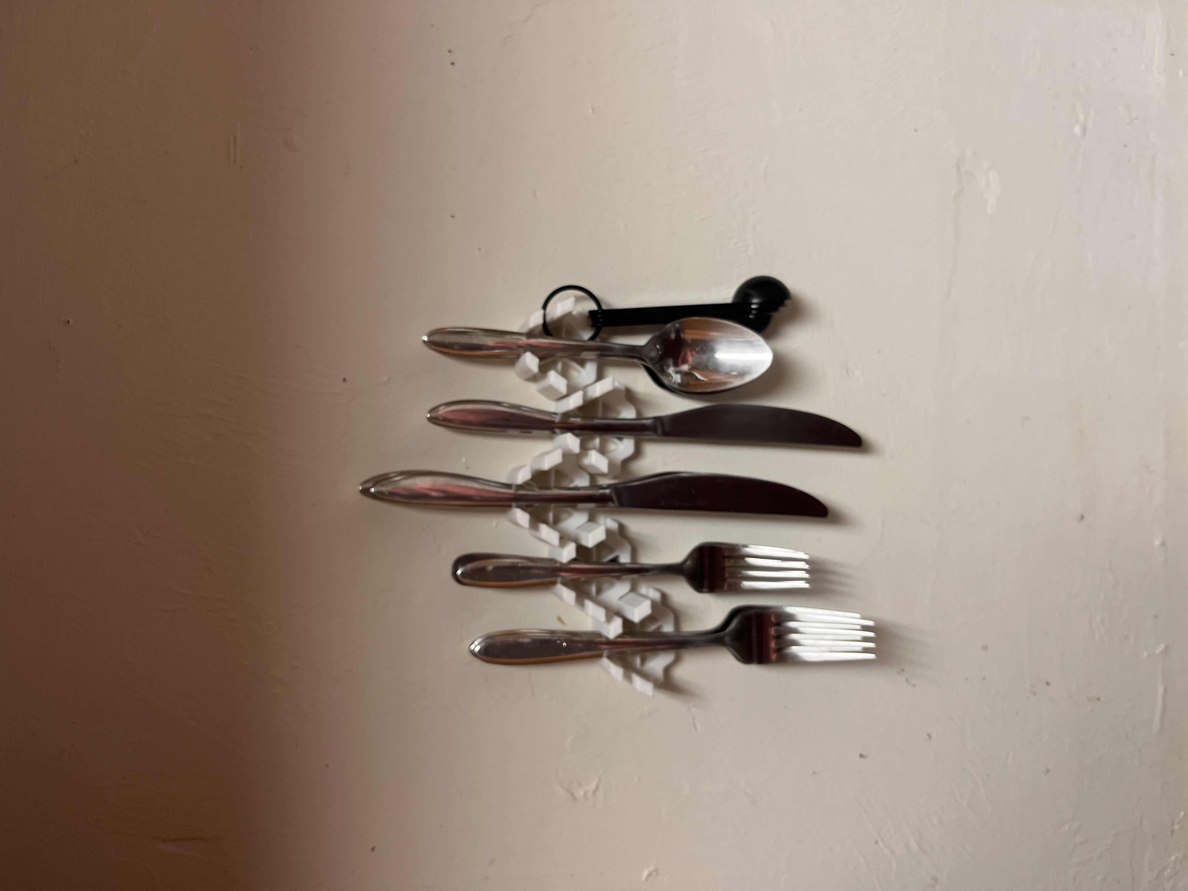 Fully Modular Wall Mount for Silverware and More