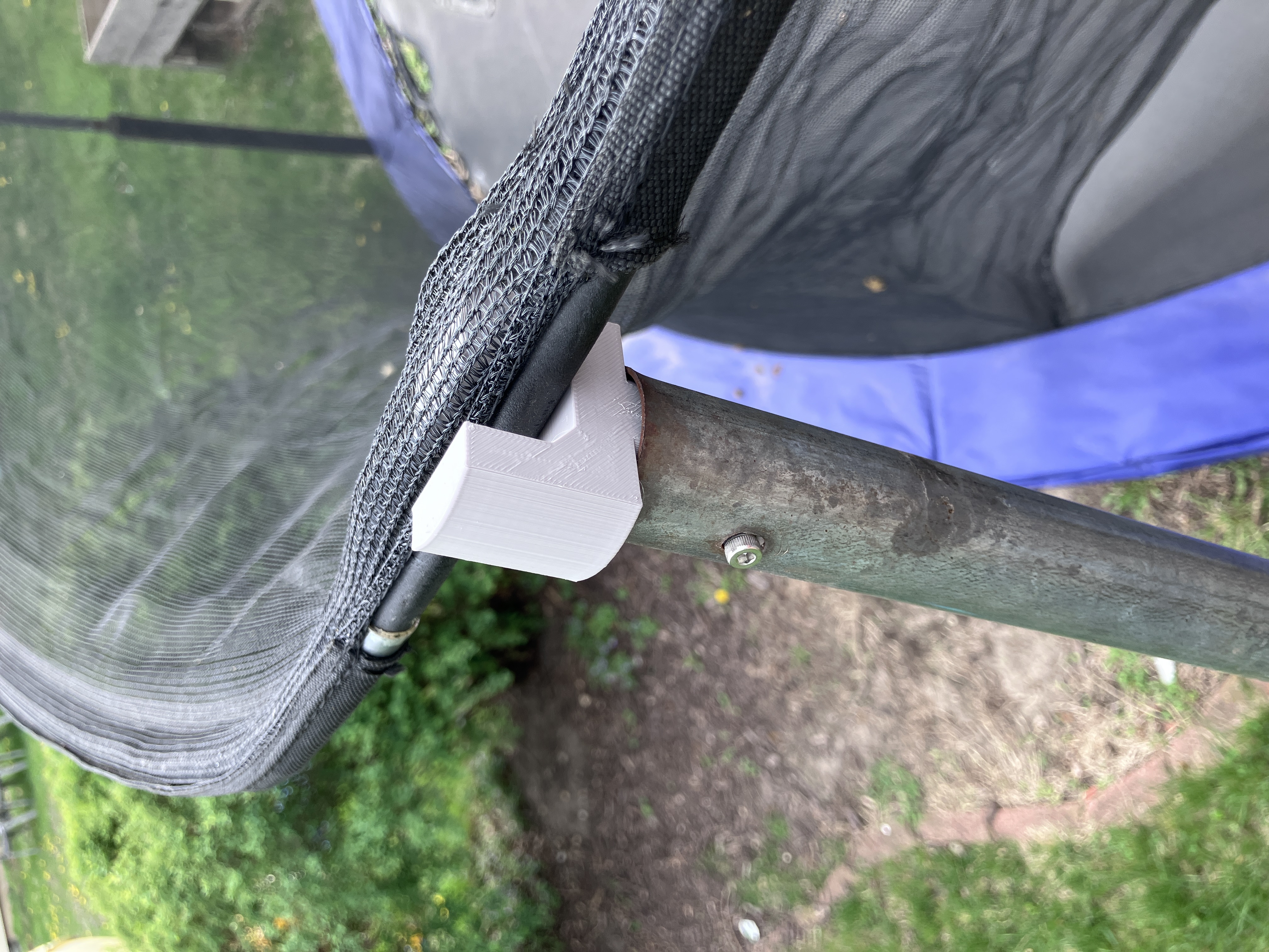 Trampoline Net Holder - Horizontal Print