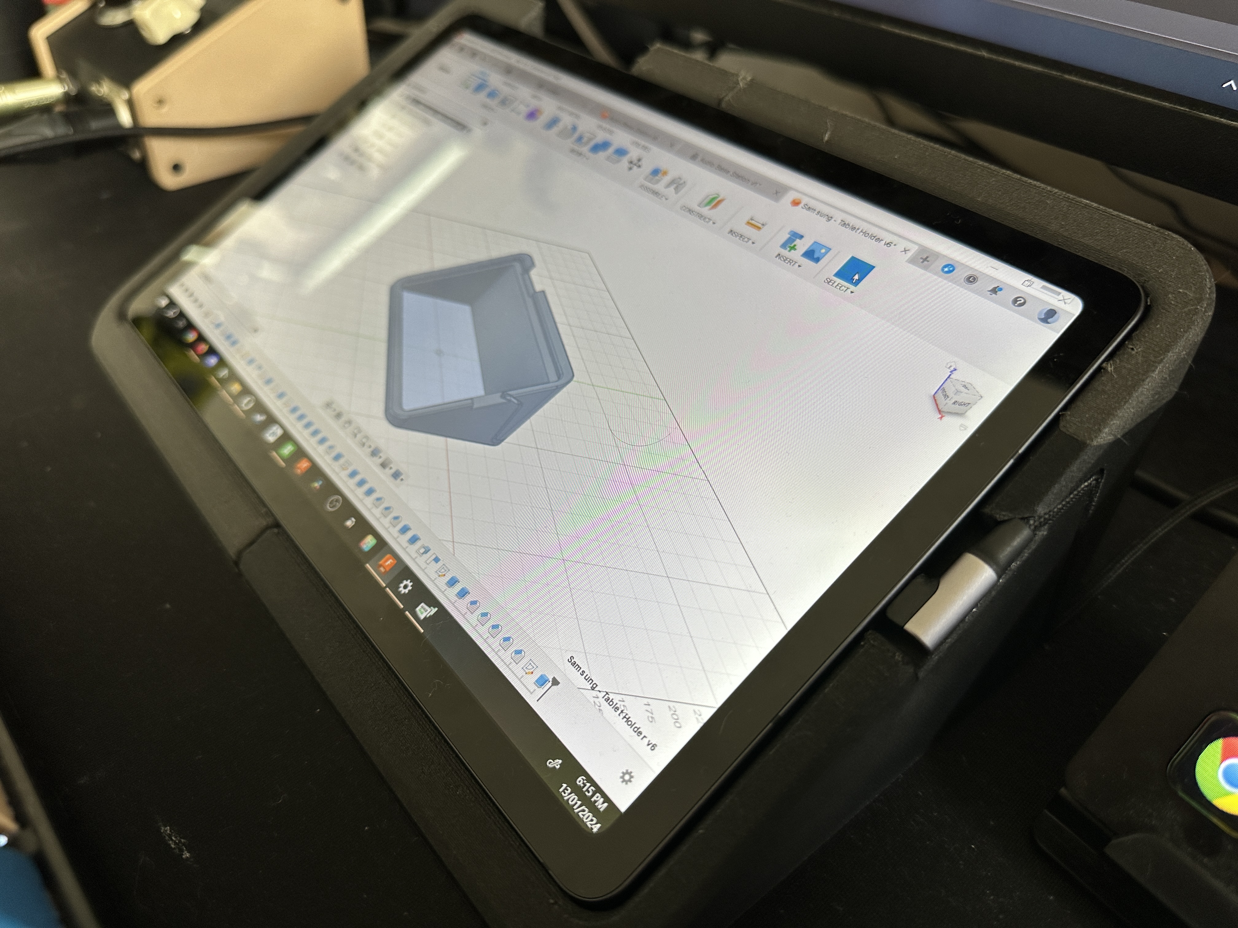 Mount for the Samsung Galaxy S6 Lite Tablet