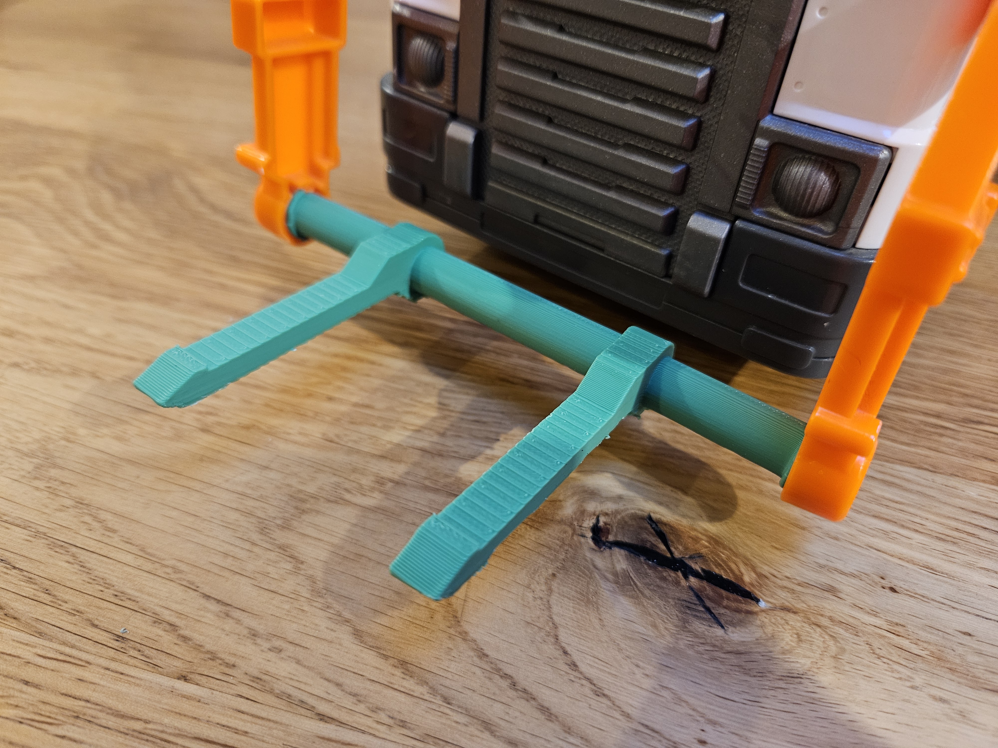 Müllwagen Gabel - Dumpster Fork - Dickie 186380