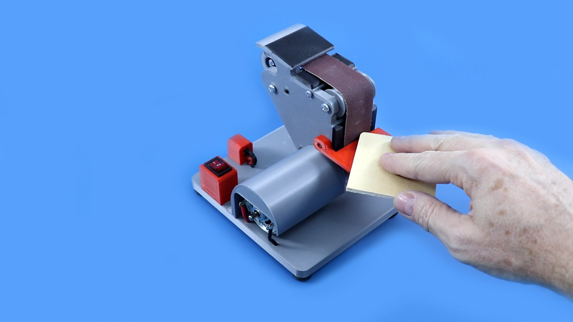 Mini Sanding and Sharpening machine by KendinYap Download free STL