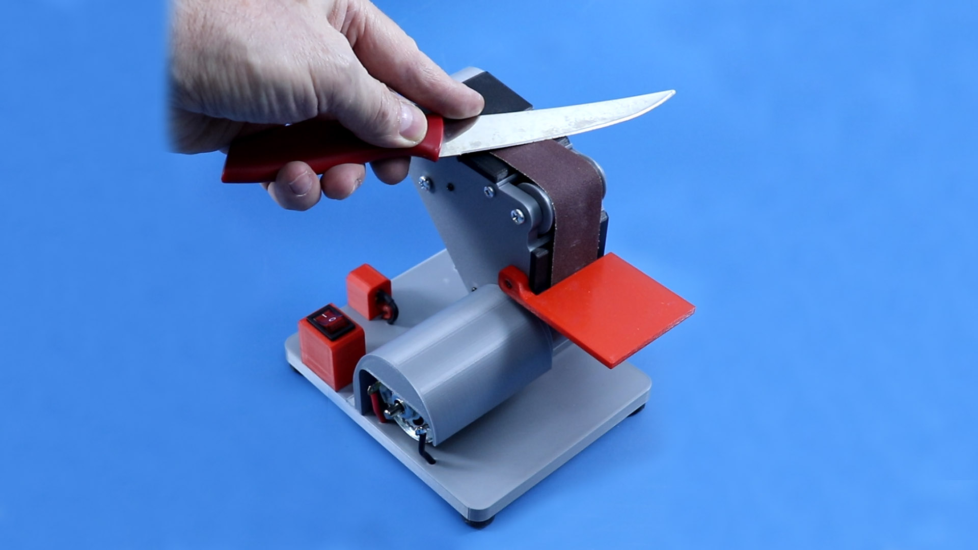 Mini Sanding and Sharpening machine by KendinYap Download free STL