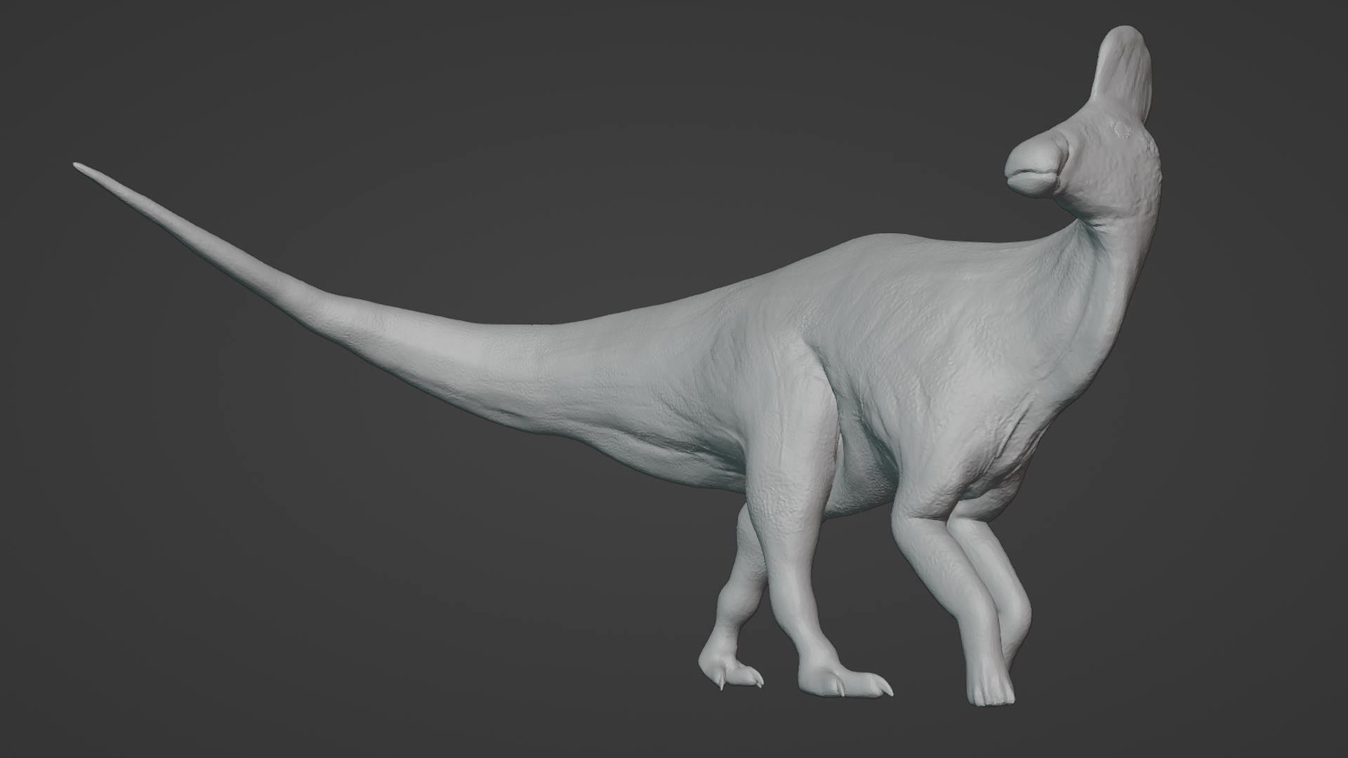 Corythosaurus casuarias Statue Figurine