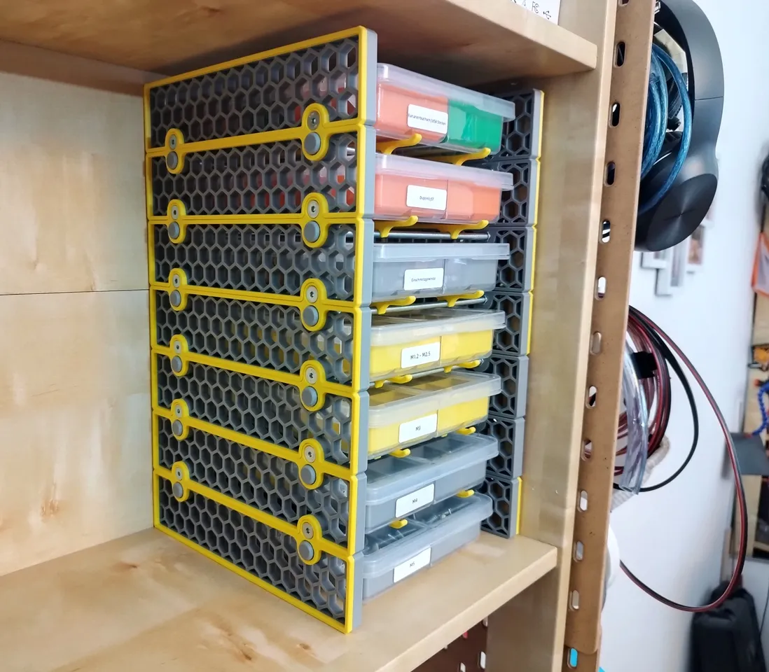 sturdy shelf for Werckmann organizer boxes by LucMeister