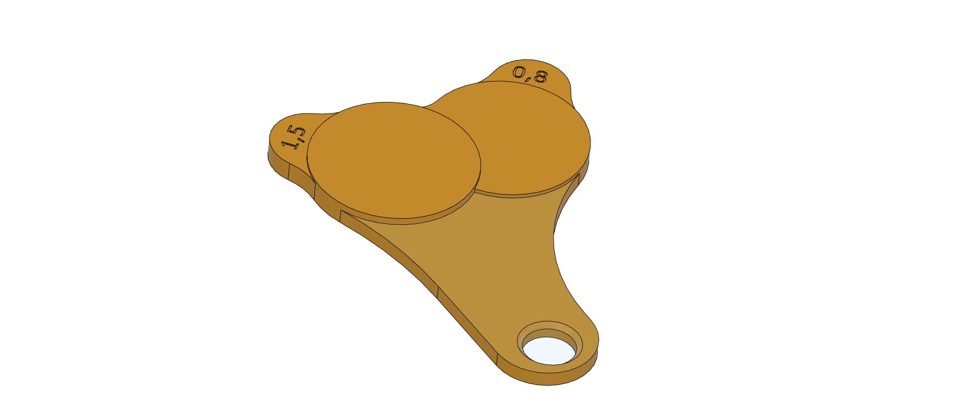 Lehre für PINDA/SPINDA (variable layer height, faster print)