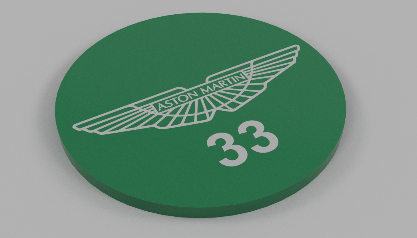 Coaster Aston Martin F1