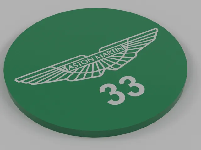 Coaster Aston Martin F1