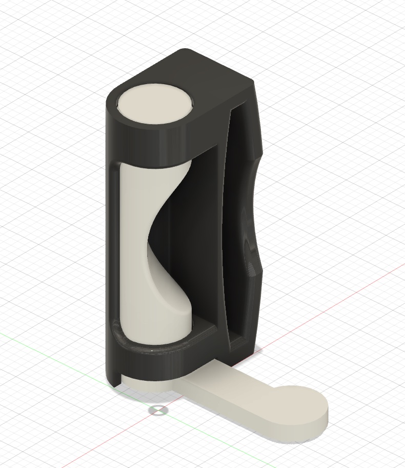 Miniatura 3 do modelo 3D Dyson trigger locker
