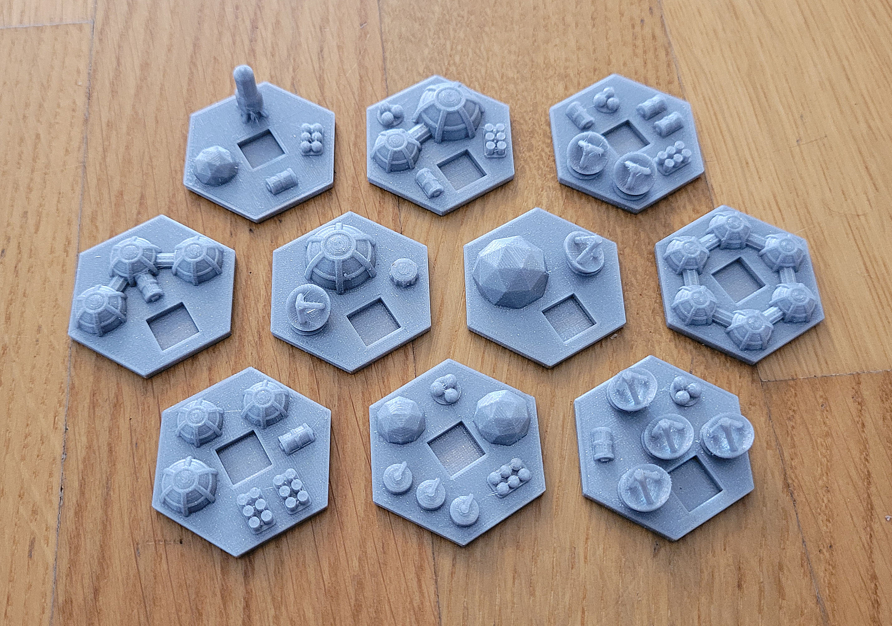 Terraforming Mars City Tiles