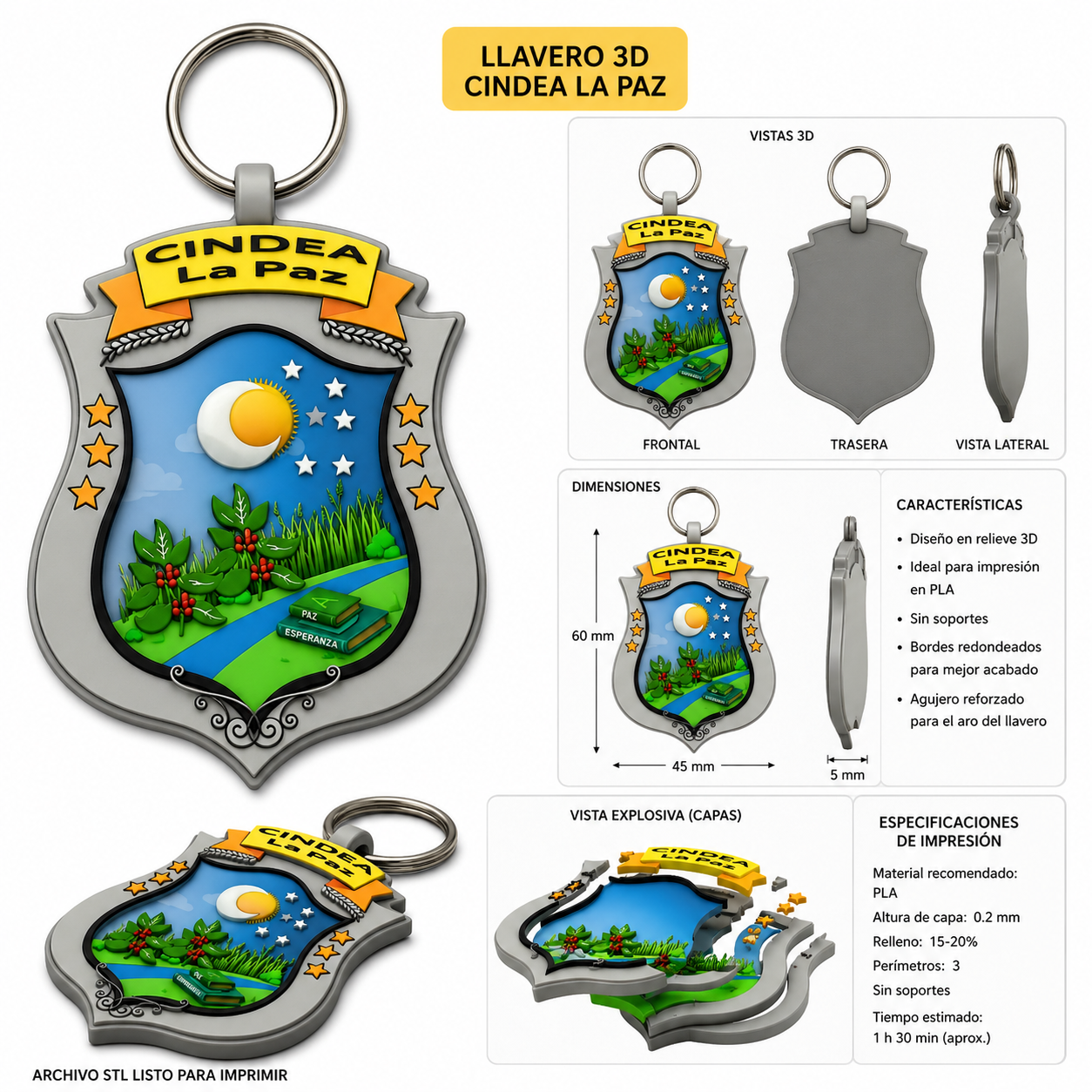 Llavero CLP